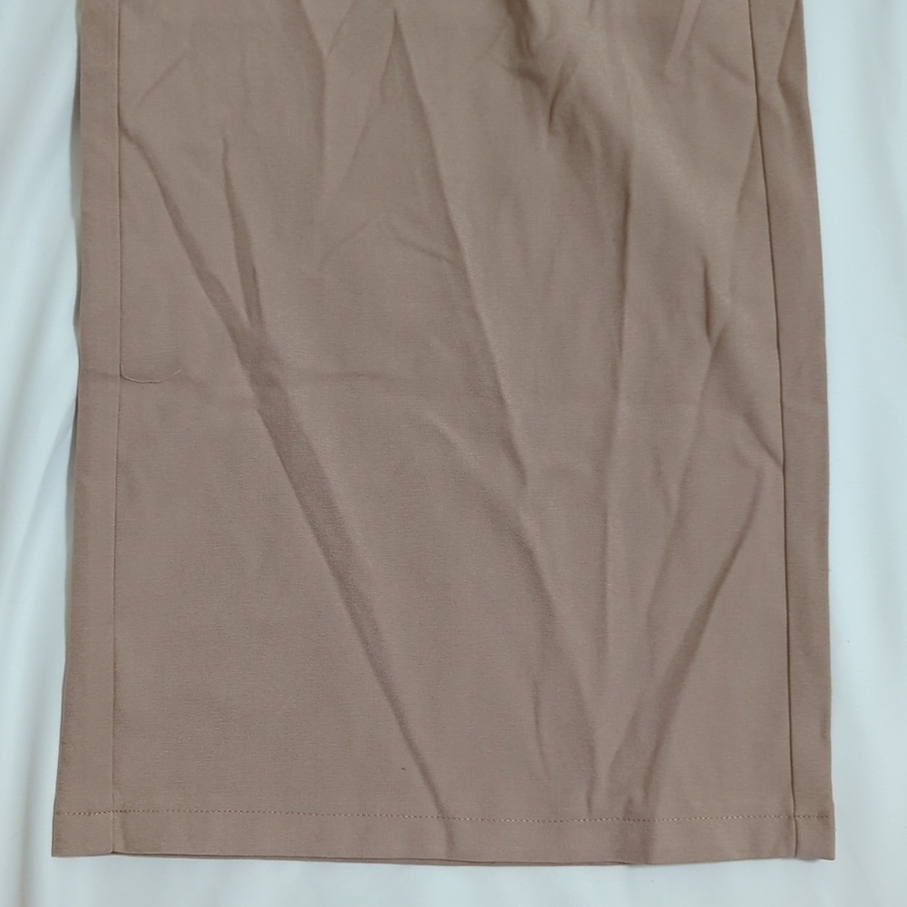 NWT Cupshe Elastic Waist Wide Leg Cargo Pants, Color Tan Size S - Picture 9 of 16